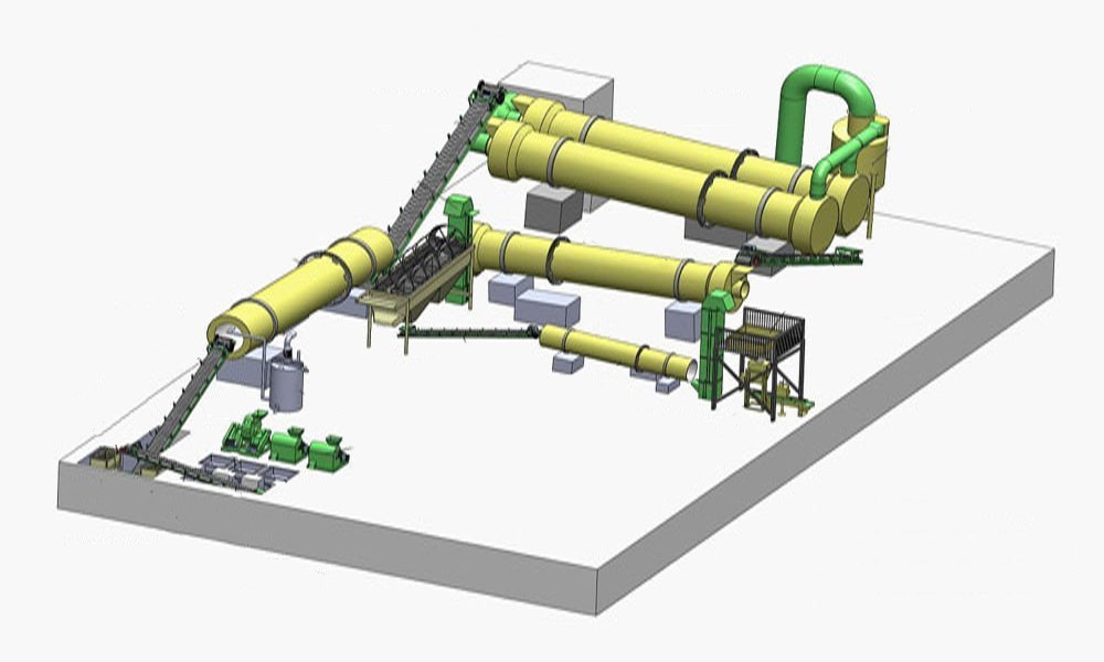 无干燥复合肥生产线